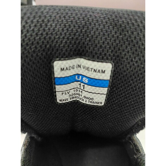 Mizuno Wave Swagger 2 Trainer Baseball Training Shoes Size 11 Blk/White NO LACES - Picture 6 of 7